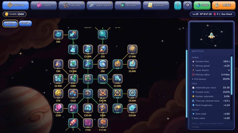 Skill Tree